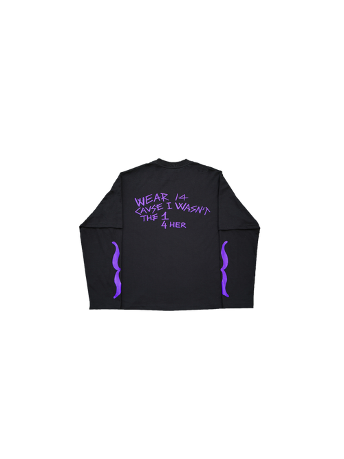 WEAR14 DOUBLE-SLEEVE BLACK